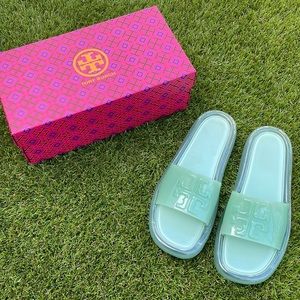 Bubble Jelly Tory Burch Sandals! Worn 3 times!